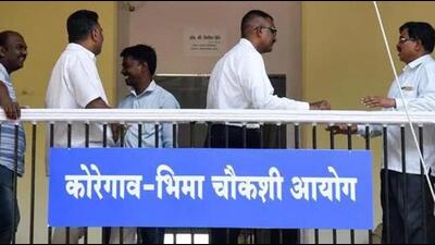The scheduled hearings of the Bhima Koregaon Inquiry Commission were suspended in the second week of January owing to the rising numbers of Covid-19 infections in Maharashtra. (HT PHOTO.)