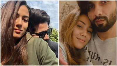 Mira Rajput shared a photo with Shahid Kapoor. Mira Rajput shared a photo with Shahid Kapoor.