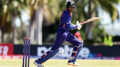 Angkrish Raghuvanshi in action (BCCI/Twitter) Angkrish Raghuvanshi in action (BCCI/Twitter)