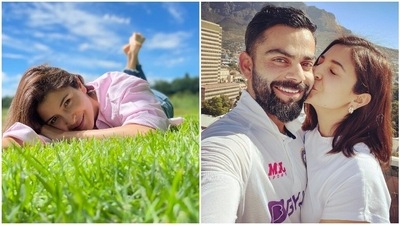 Anushka Sharma shared pictures and her fan asked about Virat Kohli. Anushka Sharma shared pictures and her fan asked about Virat Kohli.