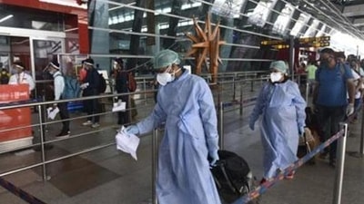 Delhi's Indira Gandhi International Airport (Image used only for representation) Delhi's Indira Gandhi International Airport (Image used only for representation)