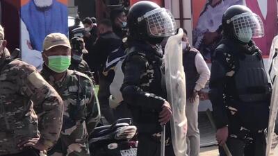 The inclusion of several former Congress MLAs, some of whom had joined BJP recently, upset saffron party workers who burnt party flags, banners and effigies of leaders in several parts of the state including Imphal. (ANI PHOTO.) The inclusion of several former Congress MLAs, some of whom had joined BJP recently, upset saffron party workers who burnt party flags, banners and effigies of leaders in several parts of the state including Imphal. (ANI PHOTO.)