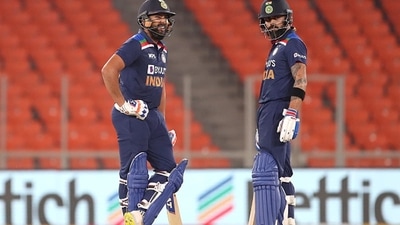 Rohit Sharma and Virat Kohli. (Getty) Rohit Sharma and Virat Kohli. (Getty)