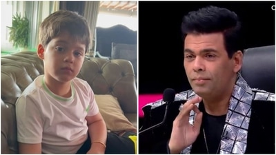 Karan Johar reveals his son Yash is a bad singer, but insists on singing. Karan Johar reveals his son Yash is a bad singer, but insists on singing.