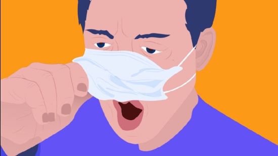 Researchers at the University of Illinois Chicago conducted an online survey of 501 adults with asthma and found that 84% experienced discomfort, and 75% reported trouble breathing or shortness of breath at least a little of the time while wearing a mask (HT)