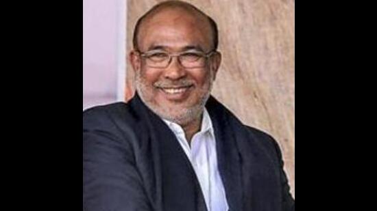 Manipur chief minister N Biren Singh speaks about the BJP’s poll prospects, his government’s performance and other issues in the northeasten state. (PTI)