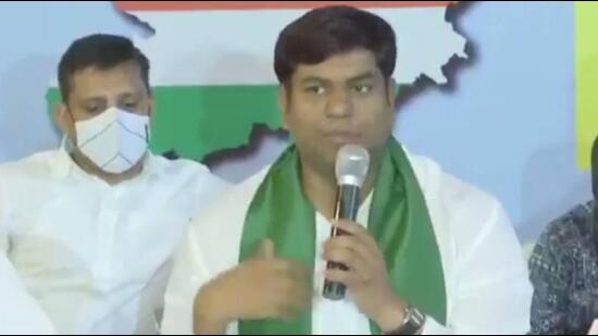 ikassheel Insaan Party chief Mukesh Sahani (HT Photo)