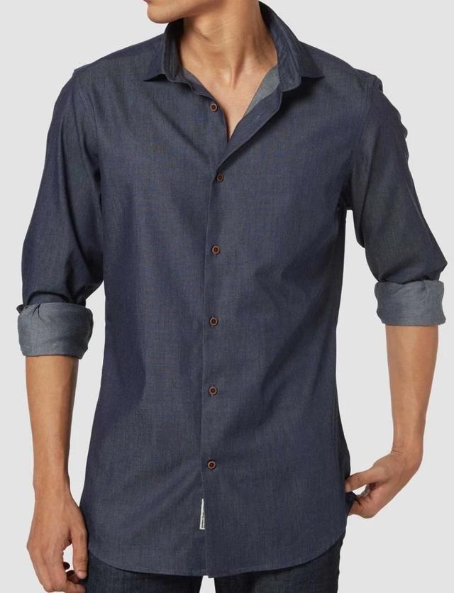 The custom tailored, high quality ‘made to order’ blue denim shirt from BOMBAY SHIRT COMPANY is made with soft, lightweight, yet durable cotton The custom tailored, high quality ‘made to order’ blue denim shirt from BOMBAY SHIRT COMPANY is made with soft, lightweight, yet durable cotton