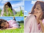 Anushka Sharma has lately been loving the no-makeup look and is leaving no opportunity in flaunting her healthy glowy skin. The actor recently shared a few throwback photos of herself sitting on a lawn under the blue sky smiling away to glory.(Instagram/@anushkasharma) Anushka Sharma has lately been loving the no-makeup look and is leaving no opportunity in flaunting her healthy glowy skin. The actor recently shared a few throwback photos of herself sitting on a lawn under the blue sky smiling away to glory.(Instagram/@anushkasharma)