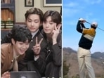 BTS' V, Park Seo-joon, Choi Woo-shik are part of the Wooga Squad. BTS' V, Park Seo-joon, Choi Woo-shik are part of the Wooga Squad.