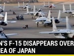 JAPAN'S F-15 DISAPPEARS OVER THE SEA OF JAPAN