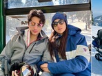 Sara Ali Khan poses with brother Ibrahim Ali Khan.