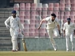 Ishant Sharma in action during the Ranji Trophy Ishant Sharma in action during the Ranji Trophy