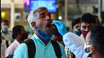 Earlier on December 26, the city reported 896 positive cases, which was also the last time when Mumbai saw less than 1,000 cases in a day before the third wave (Bhushan Koyande) Earlier on December 26, the city reported 896 positive cases, which was also the last time when Mumbai saw less than 1,000 cases in a day before the third wave (Bhushan Koyande)