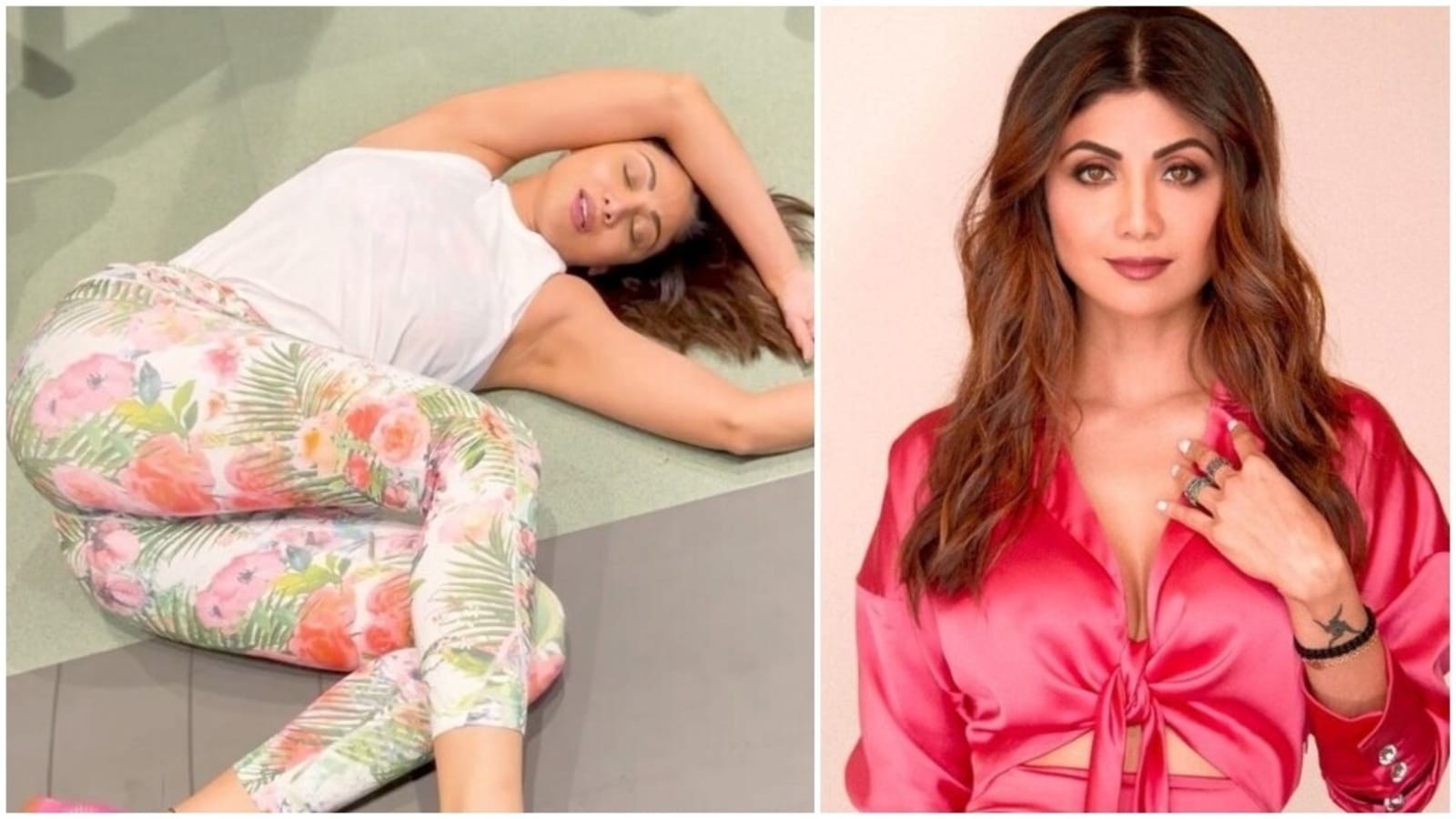 Shilpa Shetty Ke Wallpaper Full Hd Xxx - Shilpa Shetty passes out after tough workout in funny post-gym video: Watch  | Health - Hindustan Times