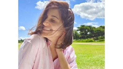 Anushka Sharma's fans were contented to see the actor having a gala time and also asked about her husband Virat Kohli's whereabouts. (Instagram/@anushkasharma)