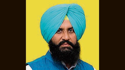 Bains was booked in six cases in 2017, the count rose to eight in 2019 when Bains filed nominations for the Lok Sabha polls. Now, the cases against him stand at 15. (HT Photo)