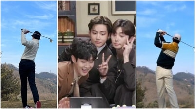 BTS' V, Park Seo-joon, Choi Woo-shik are part of the Wooga Squad. BTS' V, Park Seo-joon, Choi Woo-shik are part of the Wooga Squad.
