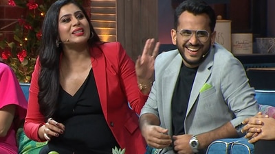 Ghazal Alagh and Aman Gupta on The Kapil Sharma Show. Ghazal Alagh and Aman Gupta on The Kapil Sharma Show.