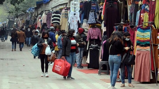 Delhiites are excited to head out for shopping, dining out and movie plans, now that the weekend curbs have been relaxed. (Photo: Sanjay Sharma/ANI)