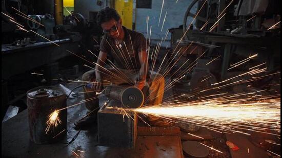 The Indian economy has put behind it the effects of the pandemic, and that it will grow by 8-8.5% in 2022-23 (AP)