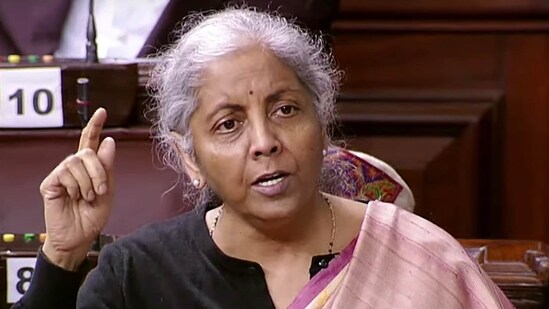 Union finance minister Nirmala Sitharaman.(ANI file photo)