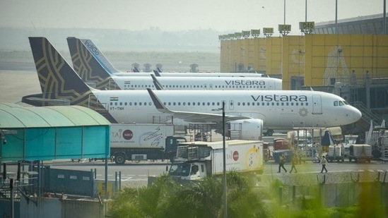 Vistara cancels several flights, offers waiver of change fee for rescheduling (HT File) Vistara cancels several flights, offers waiver of change fee for rescheduling (HT File)