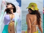 Actor Malavika Mohanan is the latest celebrity to jet off to the Maldives for a beach holiday. The star has been sharing pictures of herself wearing trendy bikinis and swimsuits from the island nation, and they will instantly make you crave a beach holiday. Fair warning: you may also end up desiring a glamorous update for your beachwear wardrobe.(Instagram/@malavikamohanan_)