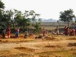 the economy is still under stress and the demand for the MGNREGS continues to be higher than pre-pandemic levels. (File Photo) the economy is still under stress and the demand for the MGNREGS continues to be higher than pre-pandemic levels. (File Photo)