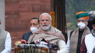 Prime Minister Narendra Modi said the Budget will not only solve contemporary problems but also ensure a bright future for the youth and open opportunities for the green jobs sector. (Bloomberg)