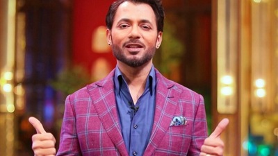 Entrepreneur Anupam Mittal appears as a ‘shark’ on Shark Tank India. Entrepreneur Anupam Mittal appears as a ‘shark’ on Shark Tank India.