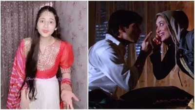 Harshaali Malhotra as Geet from Jab We Met. Harshaali Malhotra as Geet from Jab We Met.