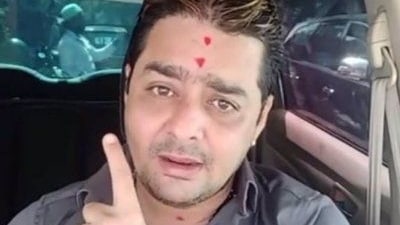 Hindustani Bhau has been arrested by Police in Dharavi, Mumbai Hindustani Bhau has been arrested by Police in Dharavi, Mumbai