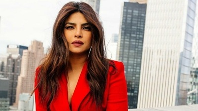 Priyanka Chopra spoke about her priority. Priyanka Chopra spoke about her priority.