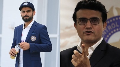 Virat Kohli and Sourav Ganguly. (Getty Images) Virat Kohli and Sourav Ganguly. (Getty Images)