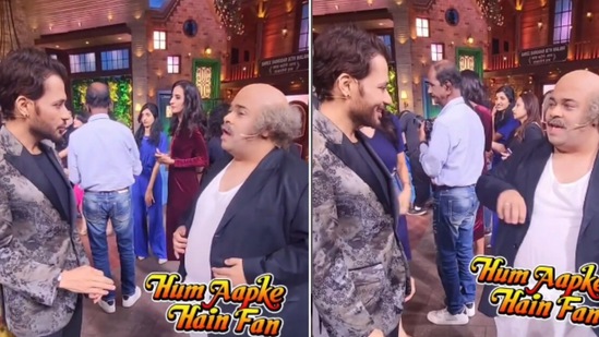 Anupam Mittal shares video with Kiku Sharda.