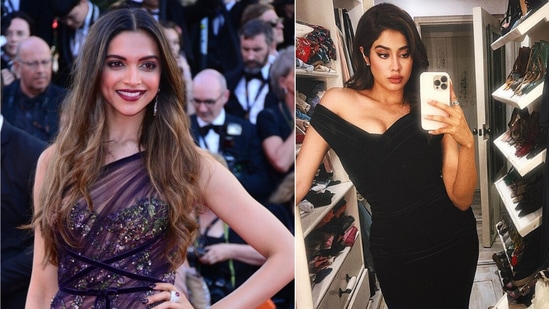 Deepika Padukone reacts to Janhvi Kapoor's picture.