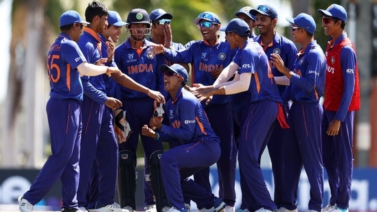 Yash Dhull-led Indian unit will face Australia in the semifinals of the ongoing U-19 World Cup. (BCCI/Twitter) Yash Dhull-led Indian unit will face Australia in the semifinals of the ongoing U-19 World Cup. (BCCI/Twitter)