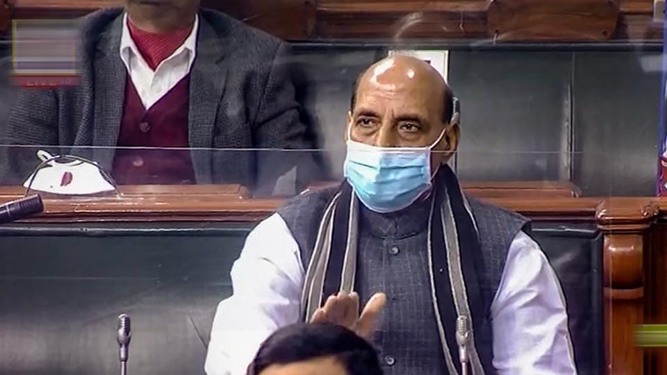 Union defence minister Rajnath Singh. (PTI file photo) Union defence minister Rajnath Singh. (PTI file photo)