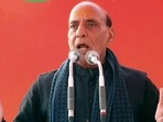 Union defence minister Rajnath Singh. Union defence minister Rajnath Singh.