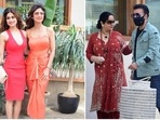 Shamita Shetty with Shilpa Shetty; Sunanda Shetty and Raj Kundra. Shamita Shetty with Shilpa Shetty; Sunanda Shetty and Raj Kundra.