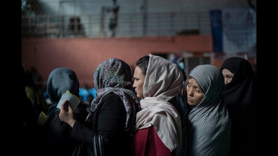 A top UN World Food Program official said in November that Afghanistan is facing a "tsunami of hunger," with the country on the verge of economic collapse and more than half of the population struggling to eat this winter. (AP File Photo)