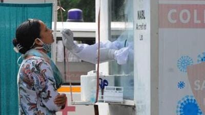 As many as 3,380 patients are still infected in Mohali, 2,590 in Chandigarh and 803 in Panchkula. (HT FIle Photo)