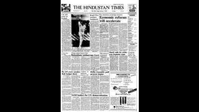 HT This Day: Feb 04, 1992 -- Kapil Dev reaches landmark HT This Day: Feb 04, 1992 -- Kapil Dev reaches landmark