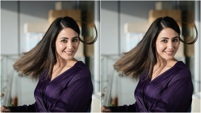 Hina Khan regularly updates her Instagram family with a sneak peek of her daily life. The star's social media is full of videos and photos of the star working out, slaying photoshoots, and going on trips. Additionally, Hina's fans love her fashionable looks from glam photoshoots that always manage to break the internet and prove her sartorial prowess. Moreover, she has proven time and again that her style game is unbeatable. (Instagram/@realhinakhan) Hina Khan regularly updates her Instagram family with a sneak peek of her daily life. The star's social media is full of videos and photos of the star working out, slaying photoshoots, and going on trips. Additionally, Hina's fans love her fashionable looks from glam photoshoots that always manage to break the internet and prove her sartorial prowess. Moreover, she has proven time and again that her style game is unbeatable. (Instagram/@realhinakhan)