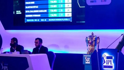 File photo of IPL auction. (IPL) File photo of IPL auction. (IPL)