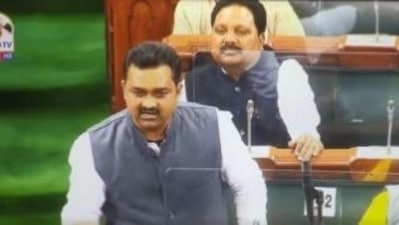 BJP MP Kamlesh Paswan objected to Rahul Gandhi's remark about him in the Lok Sabha.