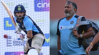 Bharat Arun recalls Kohli being in awe of India pacer before his debut. (Getty Images) Bharat Arun recalls Kohli being in awe of India pacer before his debut. (Getty Images)
