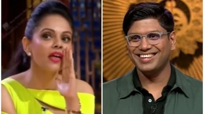 Namita Thapar and Peyush Bansal are seen as investors on Shark Tank India. Namita Thapar and Peyush Bansal are seen as investors on Shark Tank India.