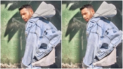 Styled by fashion stylist Chandani, Siddhant posed in his crew cut hairstyle with a dewy look. (Instagram/@siddhantchaturvedi)